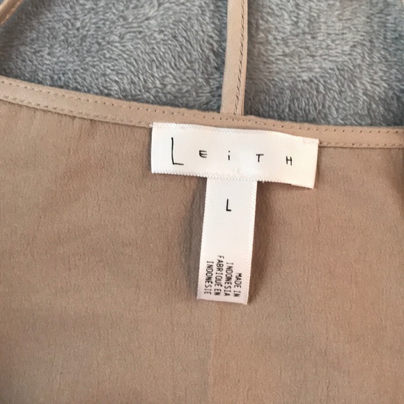 Leigh Tan Silky Going Out Top - Picture 3 of 3